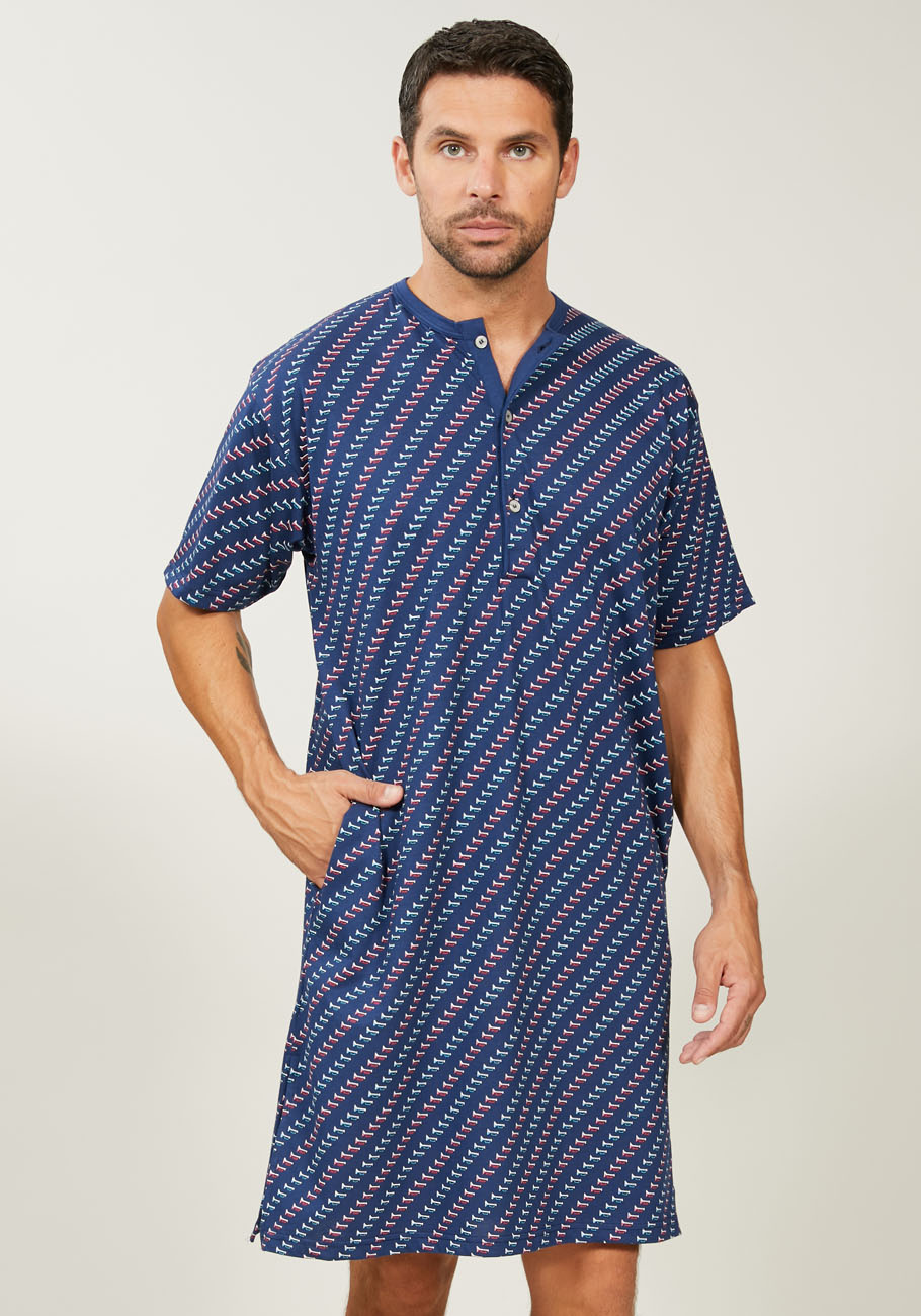 BipBip Night-gown in light cotton